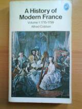 A History of Modern France: 1715-99 v. 1 (Pelican)