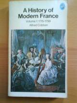 A History of Modern France: 1715-99 v. 1 (Pelican)