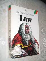 The Concise Dictionary of Law (Oxford Paperbacks)