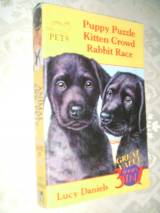 Omnibus; 3 books in one: PUPPY PUZZLE; KITTEN CROWD; RABBIT RACE