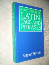 A Dictionary Of Latin Tags And Phrases