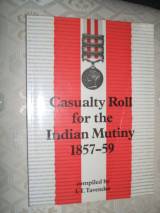 CASUALTY ROLL FOR THE INDIAN MUTINY 1757-59